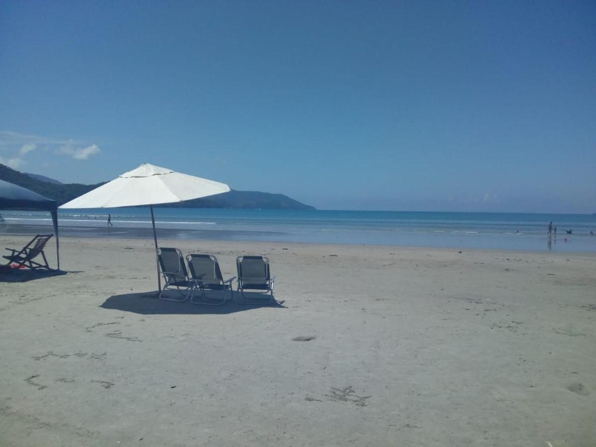 Confortável Apto.Com Piscina para 8 pessoas-Ubatuba-Enseada Exterior foto